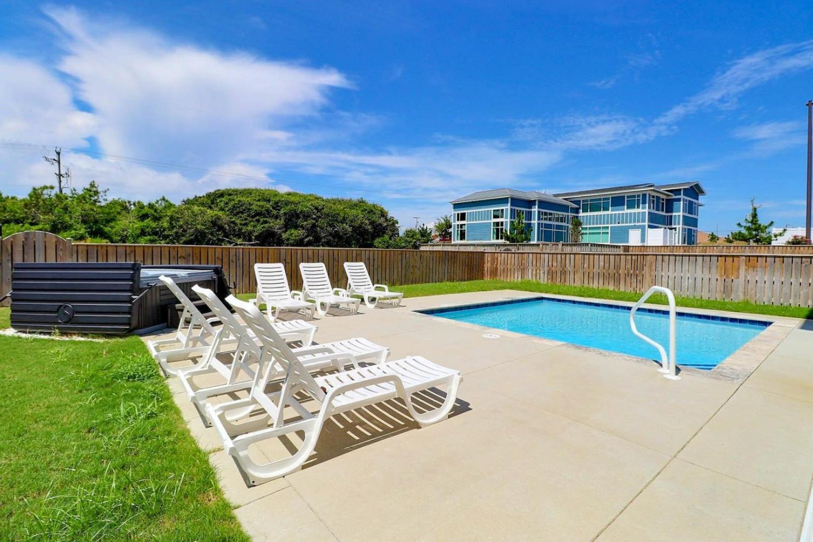4058 Beach Haven 4 Min Walk To Beach Pool Кити Хоук Екстериор снимка